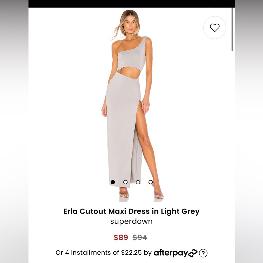 Superdown Cutout Maxi Dress